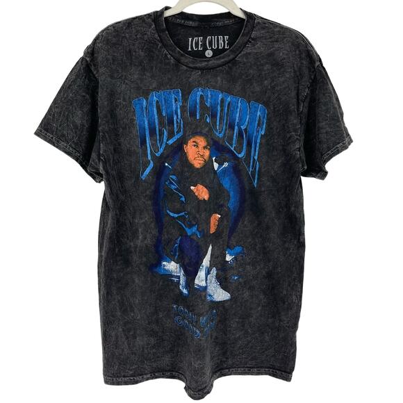 Officially Licensed Ice Cube Today Was A Good Day T-Shirt Black Acid Wash Large - Picture 7 of 7